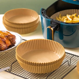 Hausmeister 6934 air fryer sütőpapír kerek - 50db