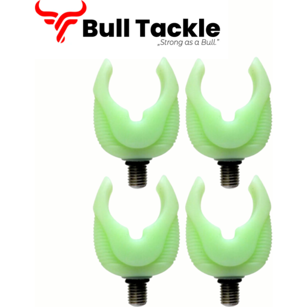 Bull Tackle Gumis Bottartó Fej Fluo 4 db-5743