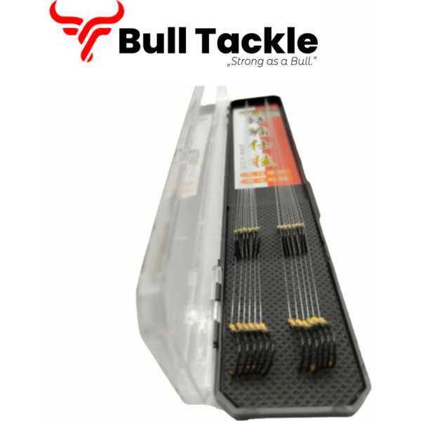 Busázó Előkötött Horog 0.32mm/4#(24db)