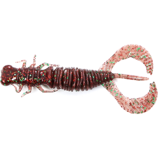 Bull Tackle Lárva Gumicsali 51 mm 0.8g Fekete-Piros