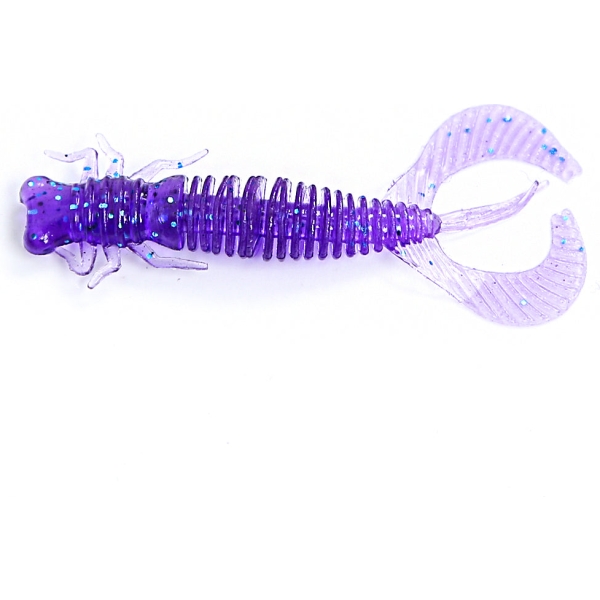Bull Tackle Lárva Gumicsali 76mm 2.5g Lila