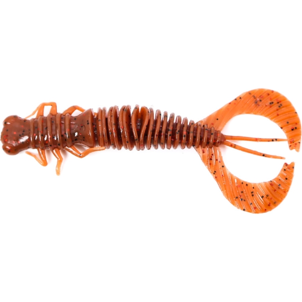 Bull Tackle Lárva Gumicsali 88mm 3.9g Barna