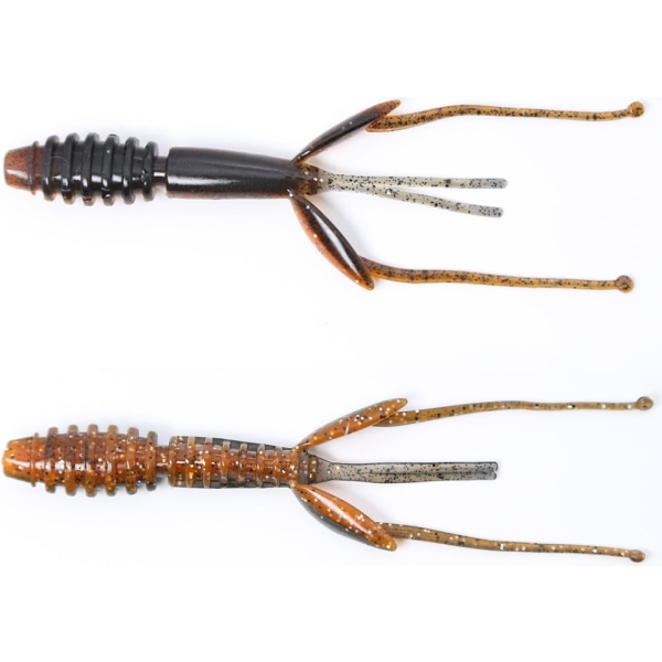 Bull Tackle C4 Shrimp Gumicsali 60mm Fekete-Sárga