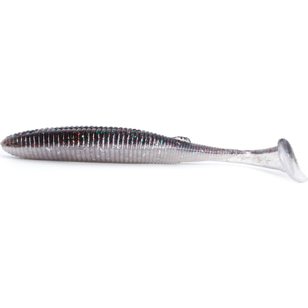Bull Tackle Laposfarkú Gumihal 130mm 13g Fekete-Piros SSR02