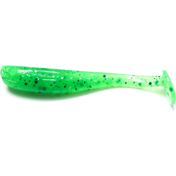 Bull Tackle Laposfarkú Gumihal Zöld 50mm 1g-WD07