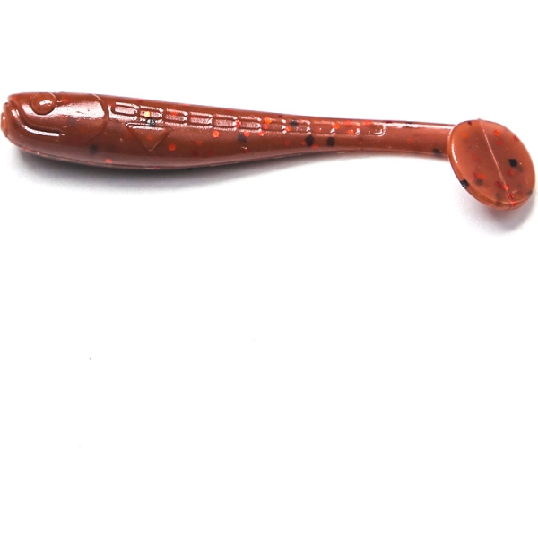 Bull Tackle Laposfarkú Gumihal Barna 50mm 1g-WD07