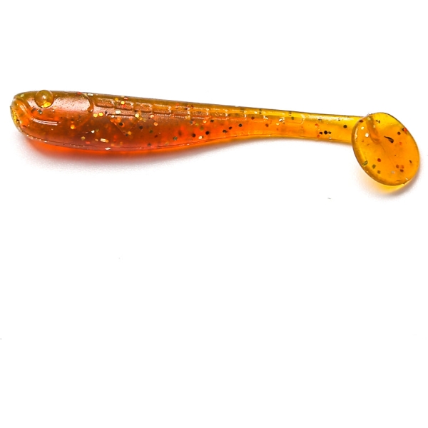 Bull Tackle Laposfarkú Gumihal Vérnarancs 50mm 1g-WD07