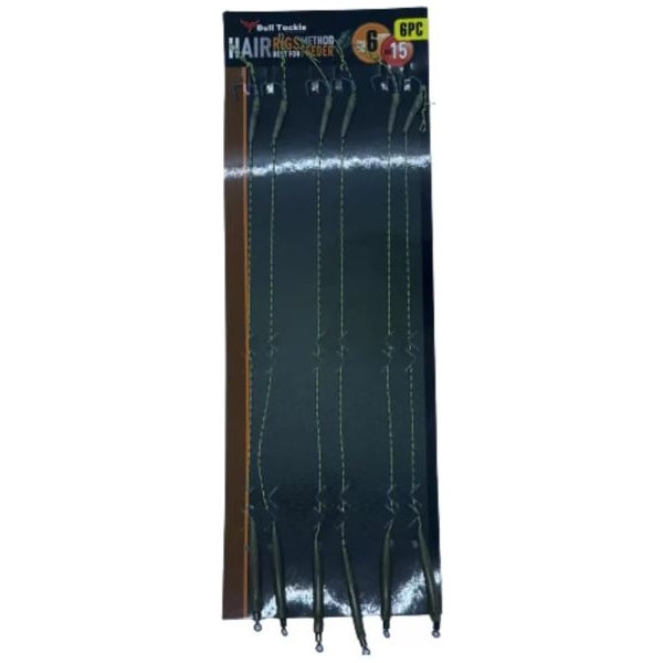 Bull Tackle Method Feeder Hair Rigs  8#-1041 - Image 3