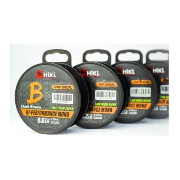 Hiki Dark Brown Zsinor 1000m 0.23 mm