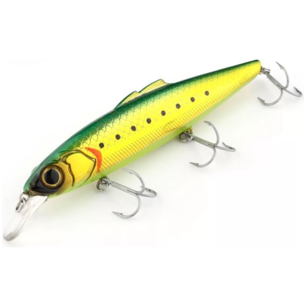 Hiki Minnow 140mm 24g Arany-Zöld-CS140