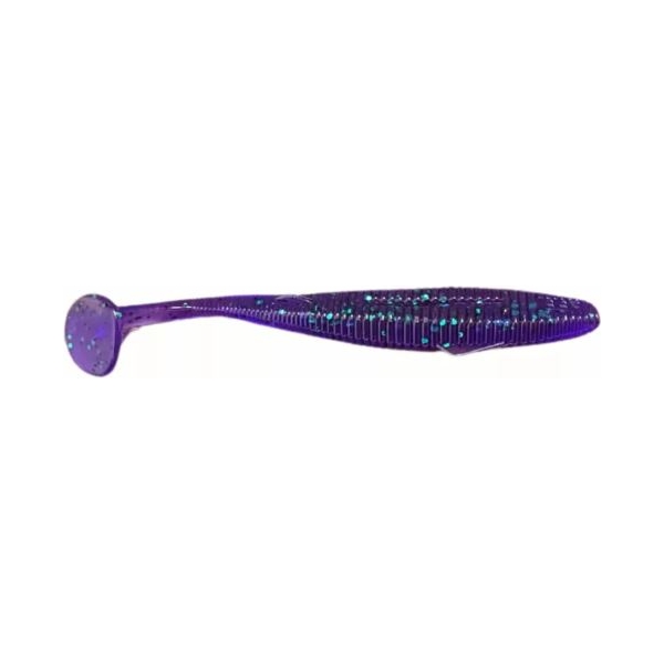 Bull Tackle Laposfarkú Gumihal 130mm 13g Lila SSR02