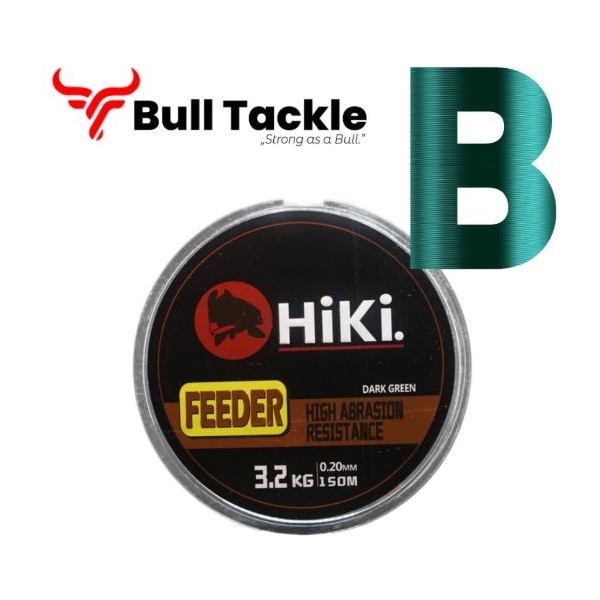 Hiki Feeder Zsinór 0.23mm Zöld 150M