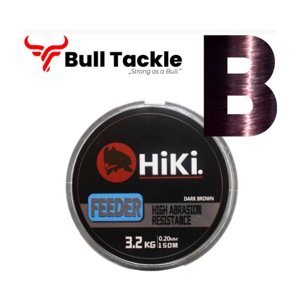 Hiki Feeder Zsinór 0.28mm Barna 150M
