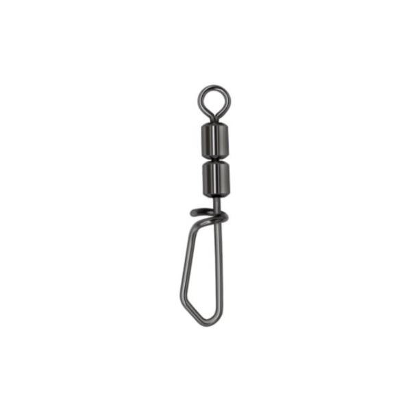 Bull Tackle High Speed Double Rolling Swivel with T-Shape Snap 9261-12