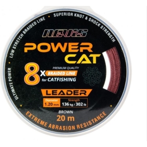 Nevis Powercat Braid Leader X8 20m 1,00mm