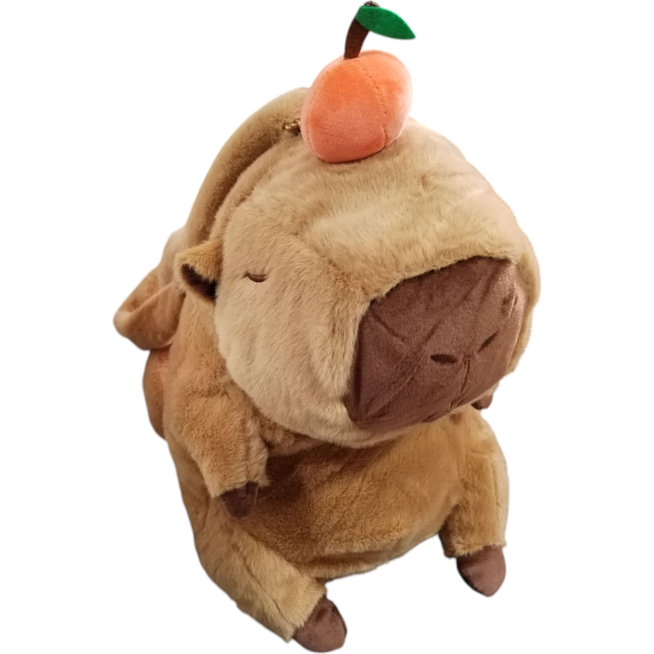 Capybara plüss hátizsák 35 cm ülő