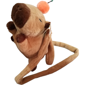 Capybara plüss hátizsák 35 cm fekvő